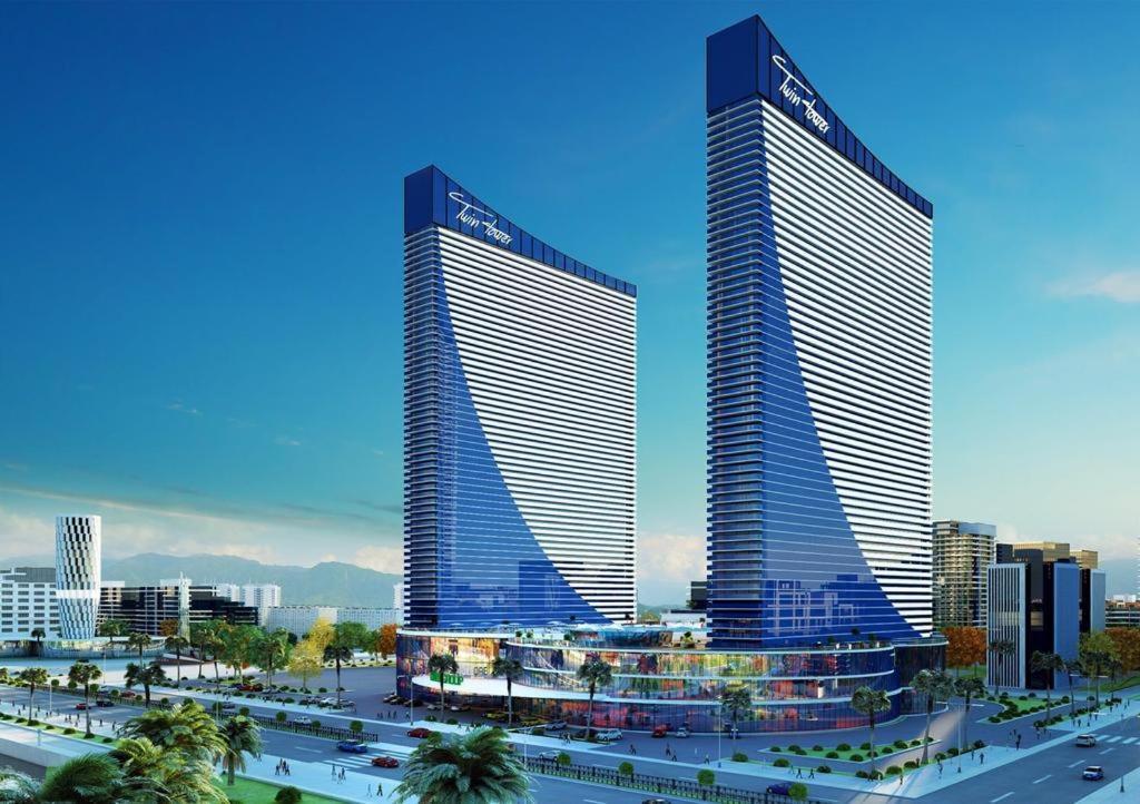 Апартаменты С Видом На Море Twin Towers Batumi, Orbi City Luaran gambar